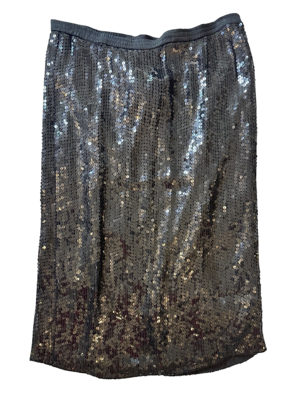 Vintage Jean for Joseph Le Bon 100% silk Sequin Midi Skirt